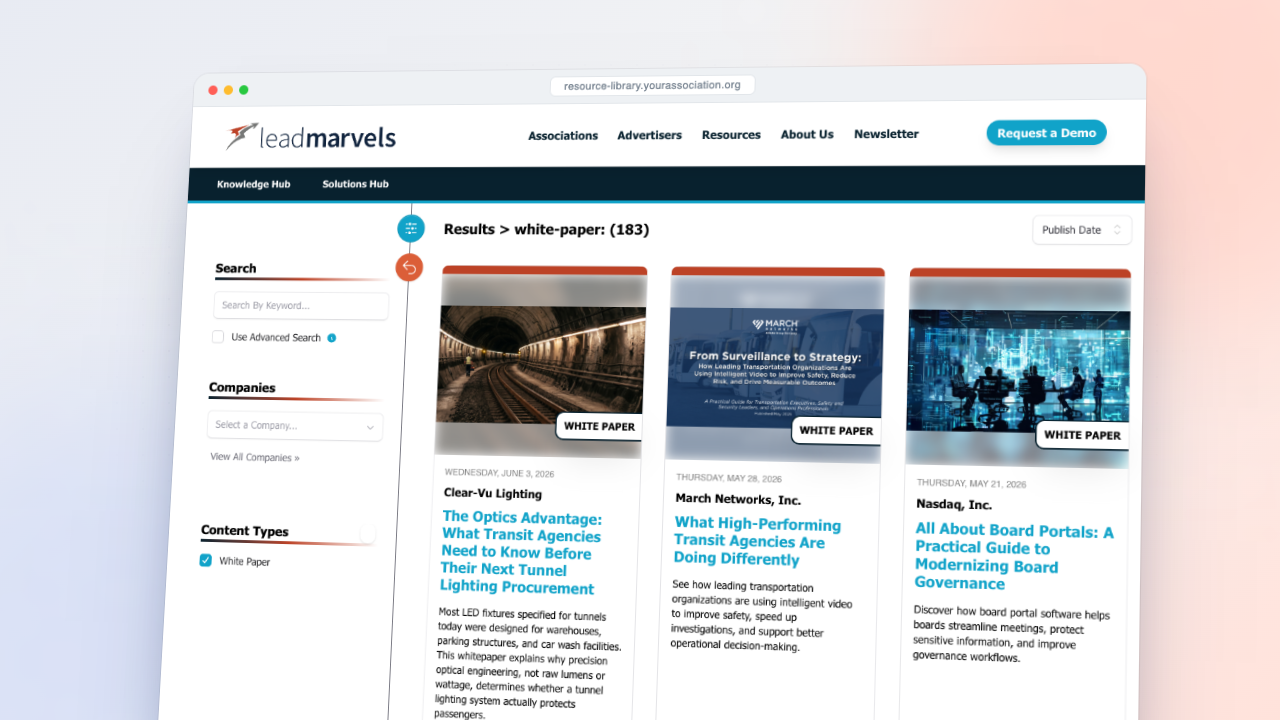 Watch the Lead Marvels association overview video
