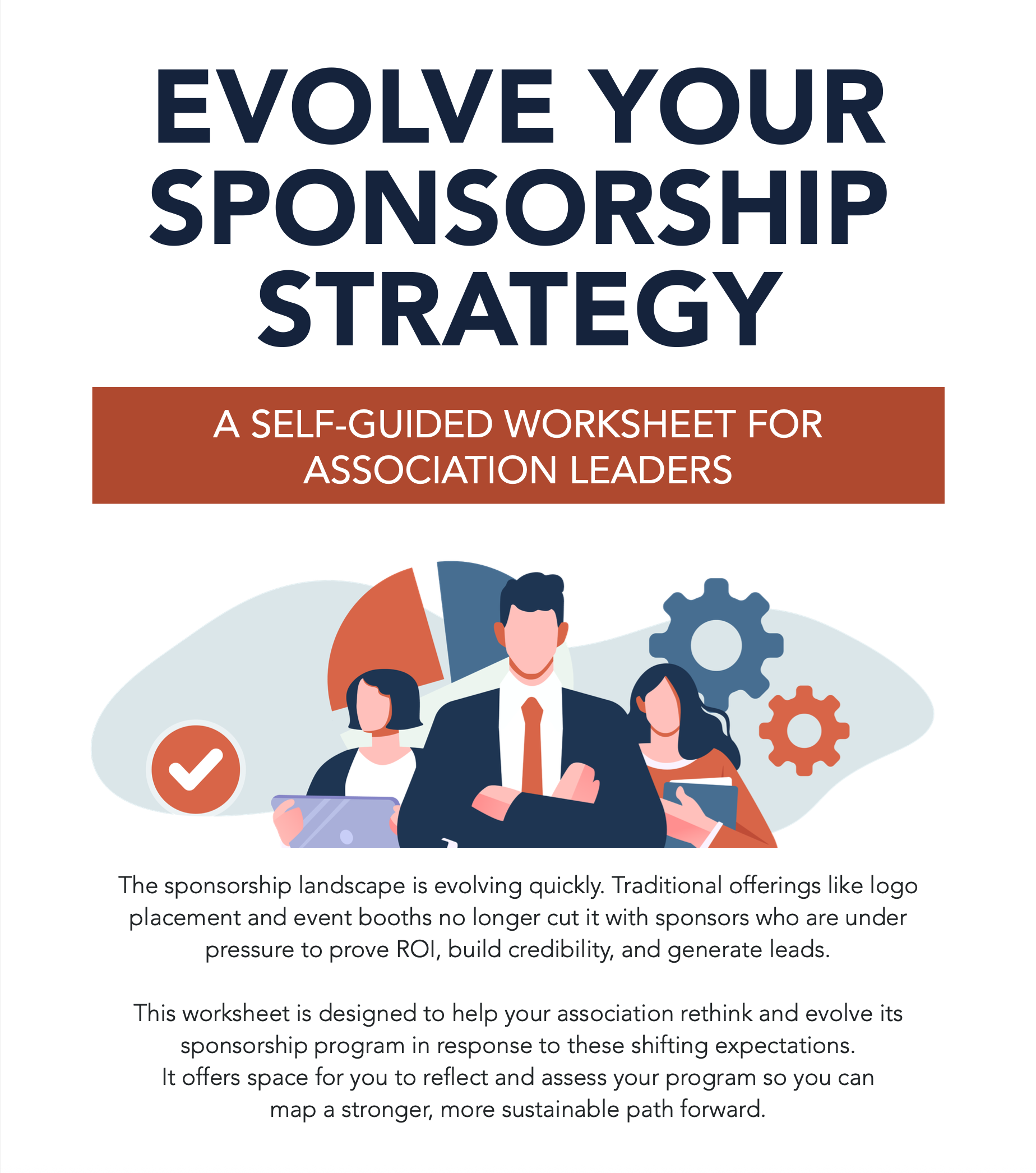 Evolve Your Sponsorship Strategy: A Self-Guided Worksheet for Association Leaders